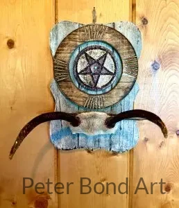Authentic Deer Antler 4 hand crafted shaker broom 4