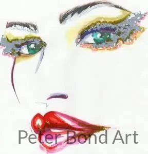 metal art drawing