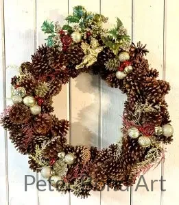 ponderosa pinecone wreath (copy)