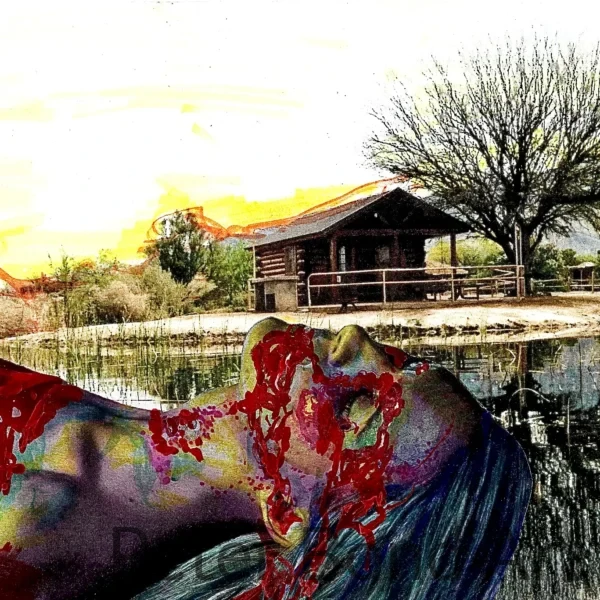 collage/ drawing print 8"x10" mermaid (copy)