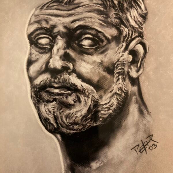 pencil/ charcoal drawing brad (copy)