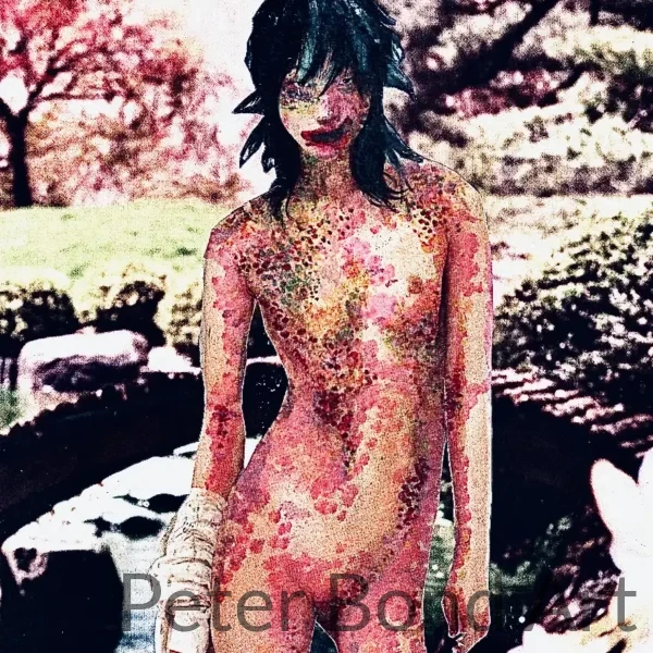 collage/ drawing print 8"x10" mermaid (copy)