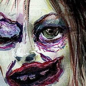 collage/ drawing print 8"x10" housewife (copy)