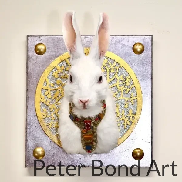 taxidermy rabbit "lucian"