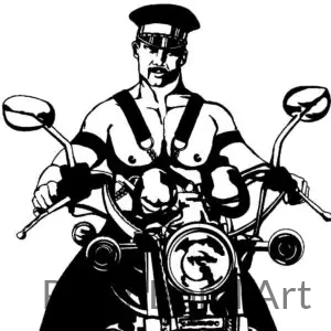 Ink Drawing Print 8"x10"- Blade ink drawing print