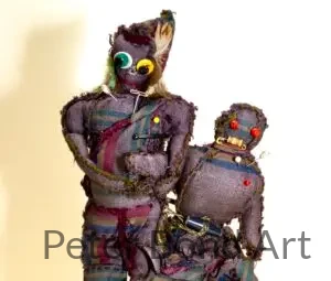 voodoo dolls peasant couple