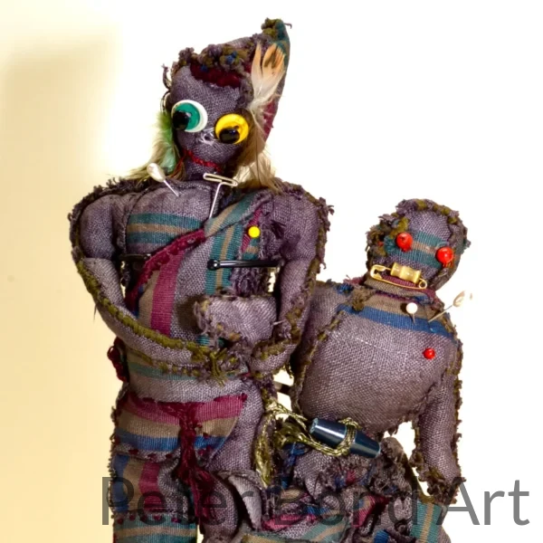 voodoo dolls peasant couple