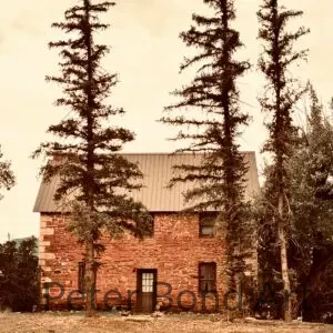 vertical multi framed 3 brick house